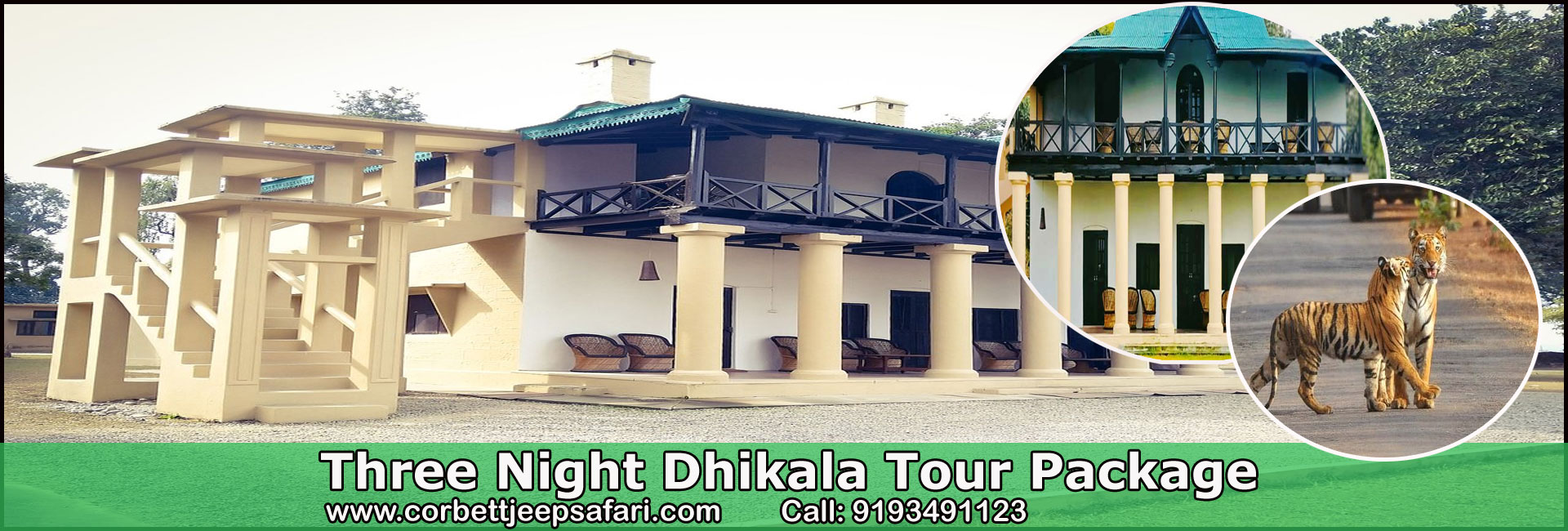Three Night Dhikala Tour Package